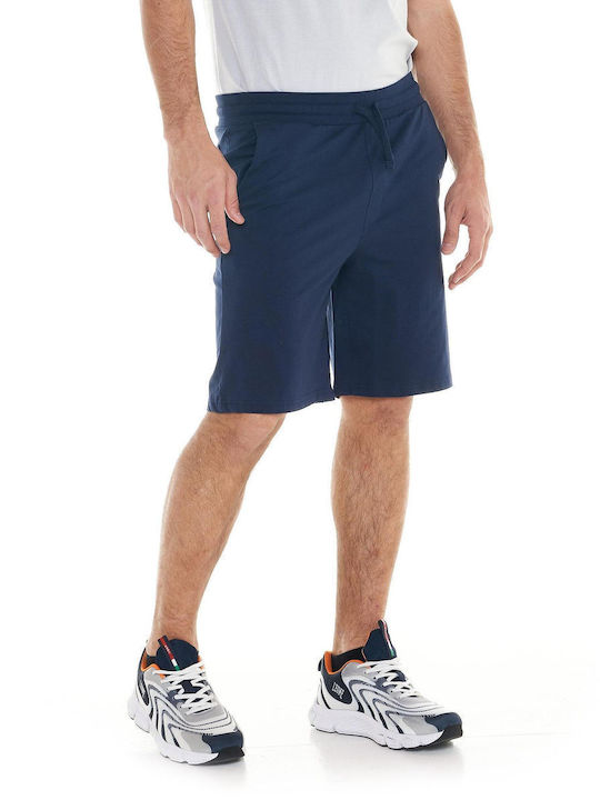 Αθλητική Ανδρική Βερμούδα Navy Μπλε