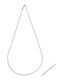 Rubini White Gold Chain Neck 14K Length 50cm