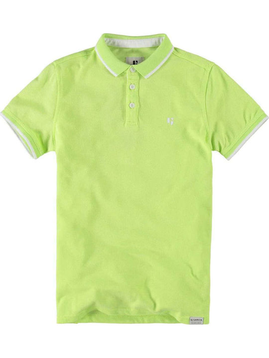 Garcia Jeans Παιδικό Polo Κοντομάνικο Κίτρινο