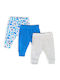 Minoti Kids Sweatpants Light Blue 3pcs