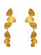 Bizoutaki Earrings made of Silver Gold Plated