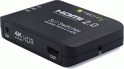 Techly HDMI Switch IDATA HDMI2-4K3160