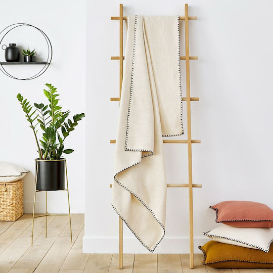 La Redoute Interieurs Cuvertură Pentru Canapea 2 Locuri 230x250 cm Bej