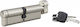 Thirard Lock Cylinder Security 100mm (50-50) with Knob and 3 Keys Silver