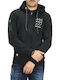 Sweatshirt Für Herren Mit Kapuze Schwarz