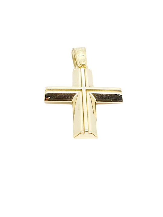 Mentzos Gold Cross 14K