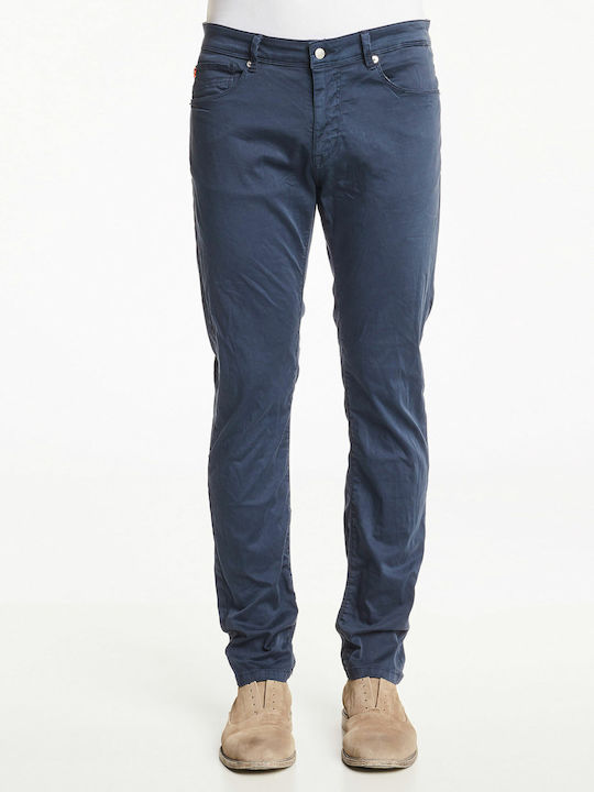 Gaudi Men's Trousers in Slim Fit Navy Blue