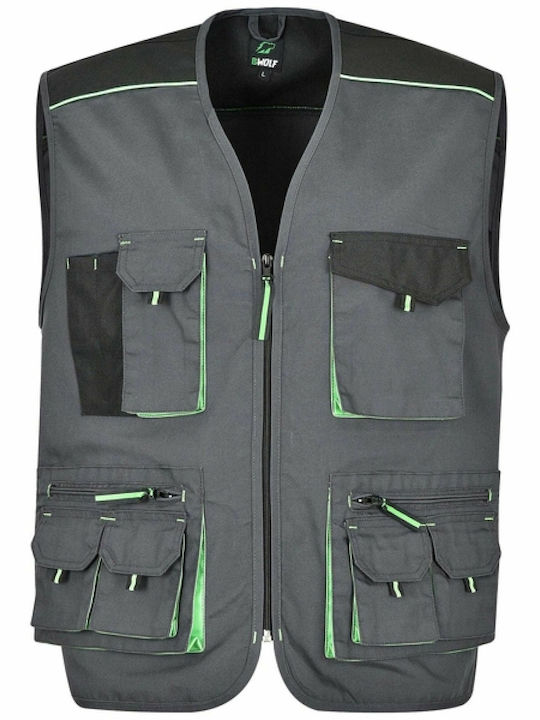 Palltex Safety Vest Gray