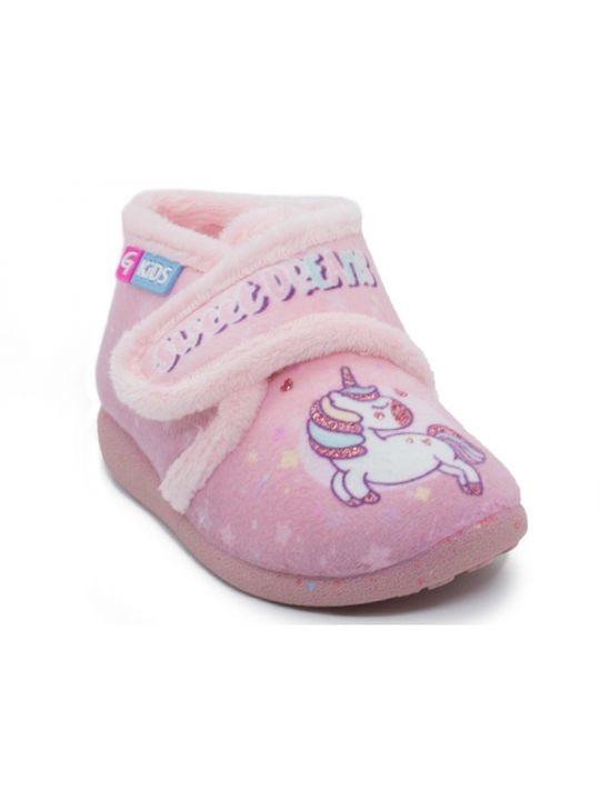 Childrenland Kids Slippers Boots Pink