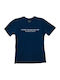 T-Shirt Marineblau