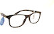 Centrostyle Women's Acetate Prescription Eyeglass Frame Black 47001