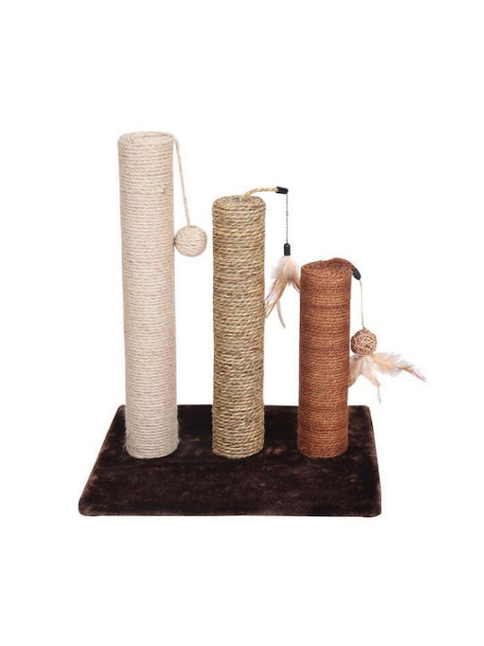 Ferribiella Cat Scratching Post Beige 41x31x50.5cm.