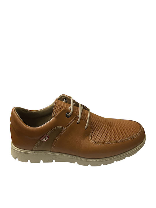 Men's Leather Casual Shoes Tabac Brown