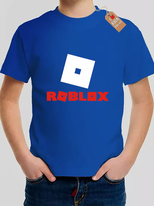 Kinderoberteile Kurzärmelig Blau Roblox