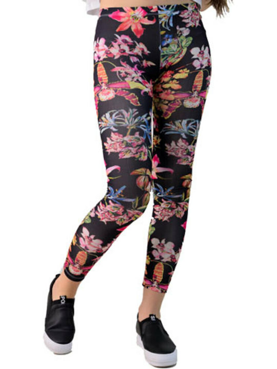 Potre Frauen Lang Leggings Braun