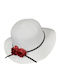 Stamion Wicker Women's Hat White