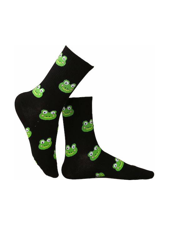 Babykids Patterned Socks Black