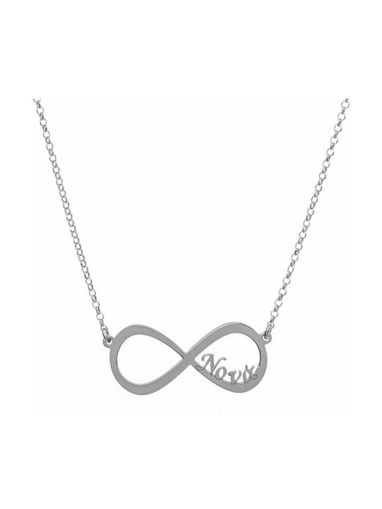 Paraxenies Necklace Infinity from Silver