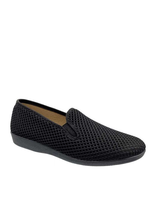 Sival Closed-Toe Slippers Black