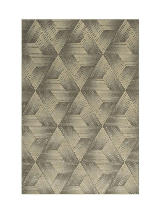 Koulis Carpets Modern Bedroom Rugs Set Beige 0010-00048-000 3pcs