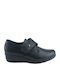 Leather Women's Loafers in Burgundy Color