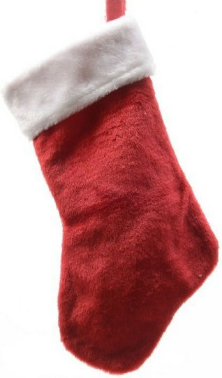Christmas Decorative Red Socks L25xW25xH40cm