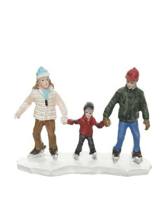 Kaemingk Illuminated Christmas Decorative Plastic Miniature 5.5cm Multicolour 488545