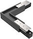 Ideal Lux Track Connector for Lighting Fixtures Black 257990