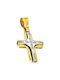 Gatsa Women's Gold Cross 14K