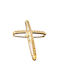 Gatsa Damen Gold Kreuz 14K