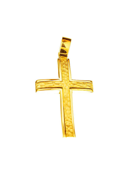 Gatsa Χρυσός Σταυρός 14K