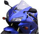Fabbri Transparentes Visier Motorrad für Honda CBR 600 H058