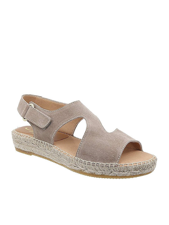 Kanna Suede Women's Sandals Beige