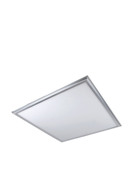 Horoz Electric Square Recessed LED Panel 50W with Natural White Light 60x60cm