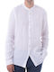 Sseinse Men's Shirt Long Sleeve White