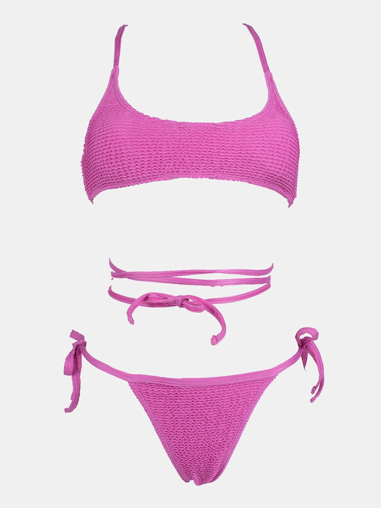 Decoro Set Bikini Sport-BH mit Abnehmbarer Vers...