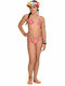 MiandMi Kinder Badeanzug Bikini Rosa