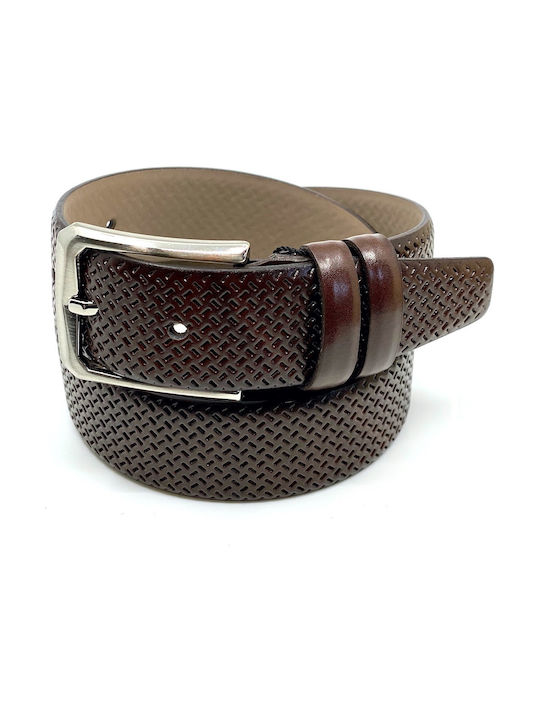 Legend Accessories Men's Artificial Leather Belt Brown