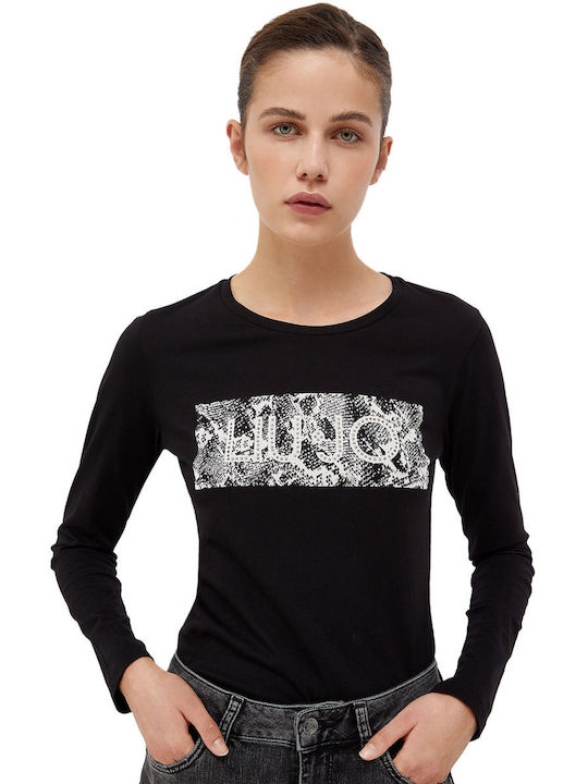 Liu Jo Women's Blouse Long Sleeve Black