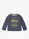 Fleece Kids Sweatshirt Blue