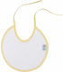 Bunny Bebe Bib Fabric with Lace Band Yellow