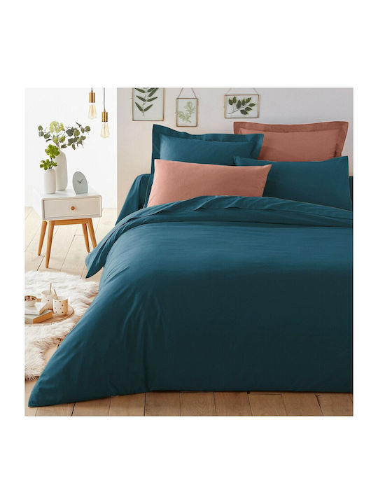 La Redoute Interieurs Σεντόνι Μονό 150x250εκ. Μπλε