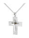 Papadopoulos Gold Damen Weißgold Kreuz 14K