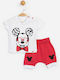 Disney Pijama pentru copii De vară Neagră Mickey