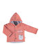 Kids Cardigan with Hood Orange
