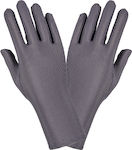 Brims and Trims Knitted Kids Gloves Gray