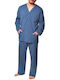 Koyote Men's Winter Pajamas Set Blue