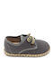 Kids Espradrilles with Laces Gray