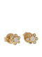 Papadopoulos Gold Ohrringe aus Gold 14K mit Steinen