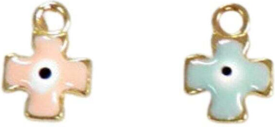 Faitakis Pack Metallic Jewelry Material in Shape Cross